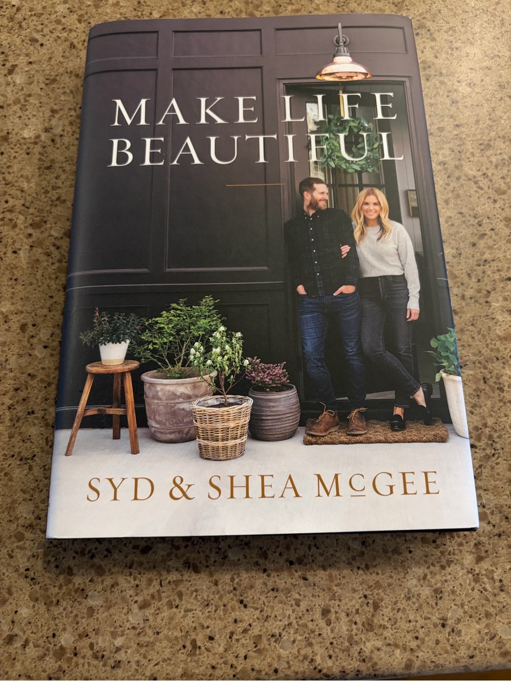 Make Life Beautiful - Decorative Home Accents Book (Black Cover)